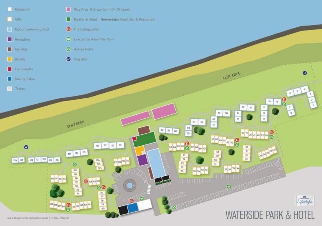 Villa Sea View 3-Bed Heated Pool Eat Bar Kids Park Lowestoft Bagian luar foto